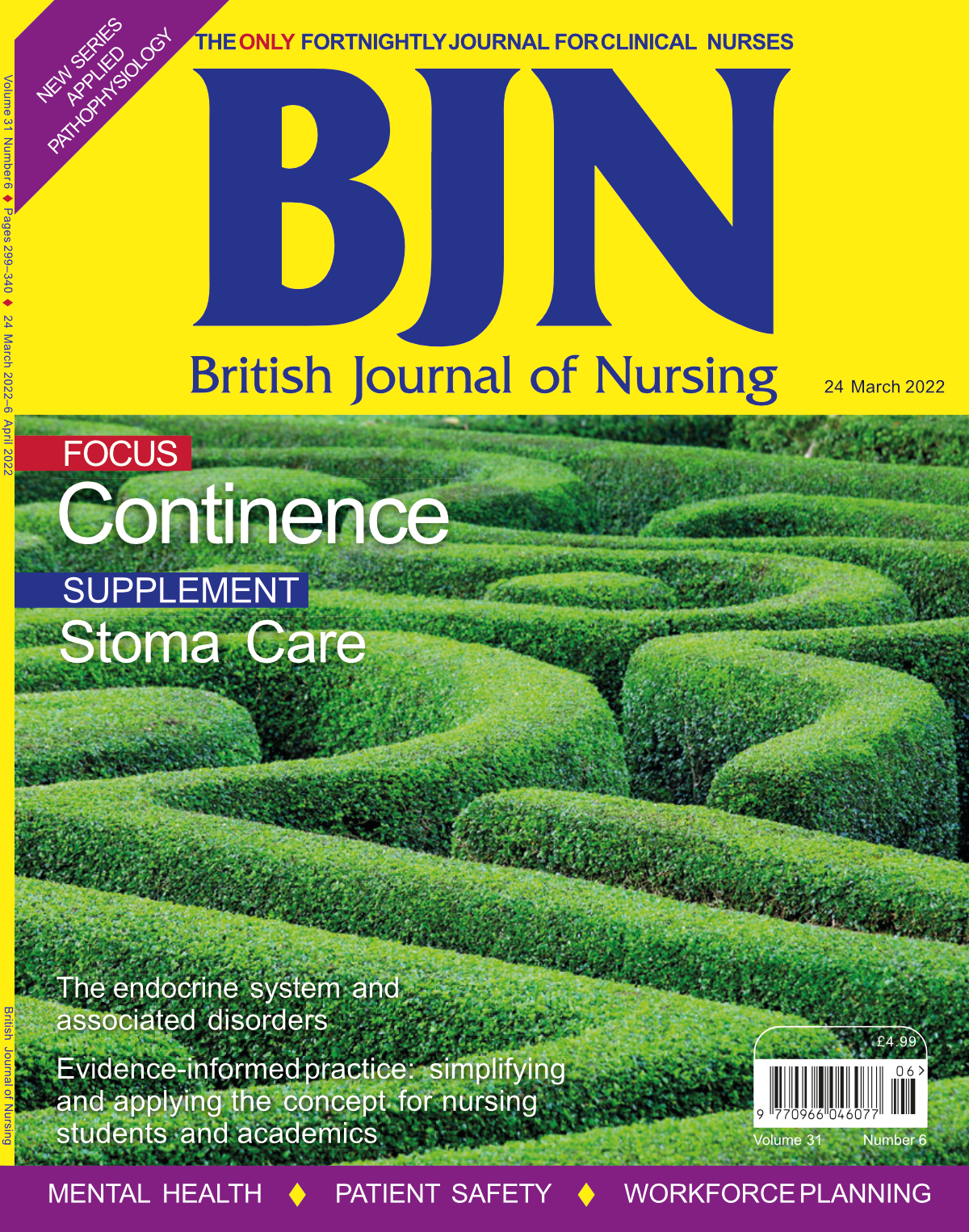 British Journal Of Nursing - 6