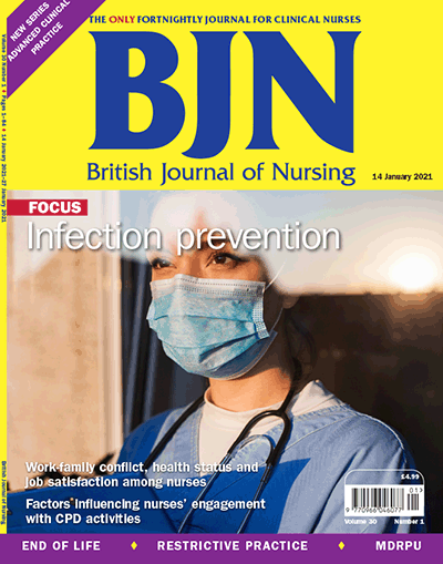 British Journal Of Nursing - 1