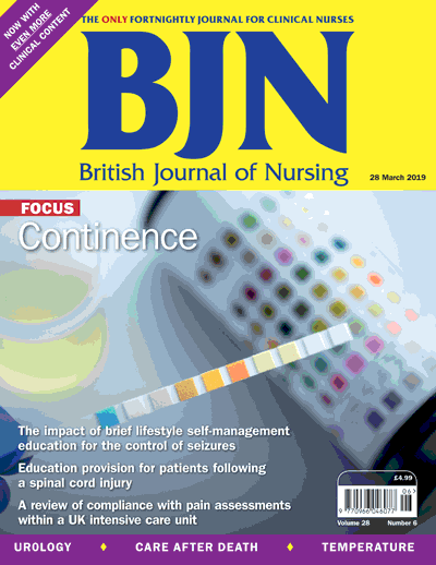 British Journal Of Nursing - 6